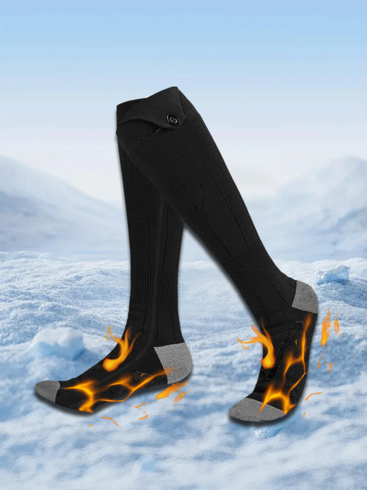 【Ozon5店】加热保暖袜